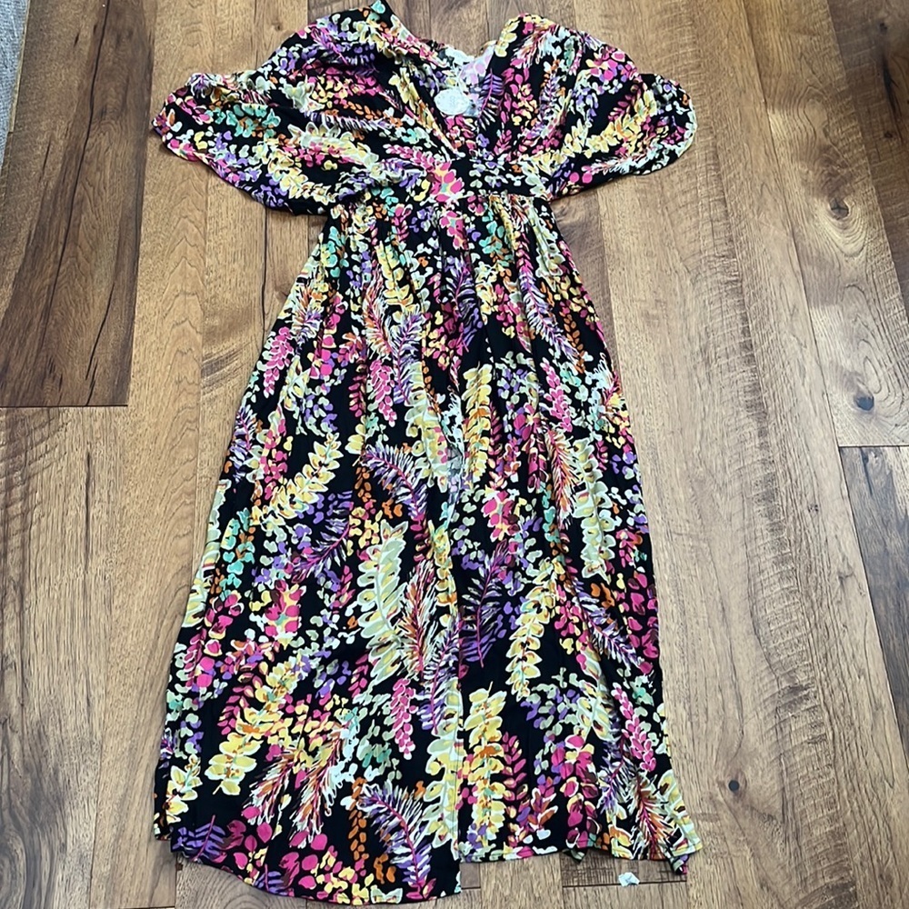 NWT Oddy Woman’s Bright Print Dress Size M